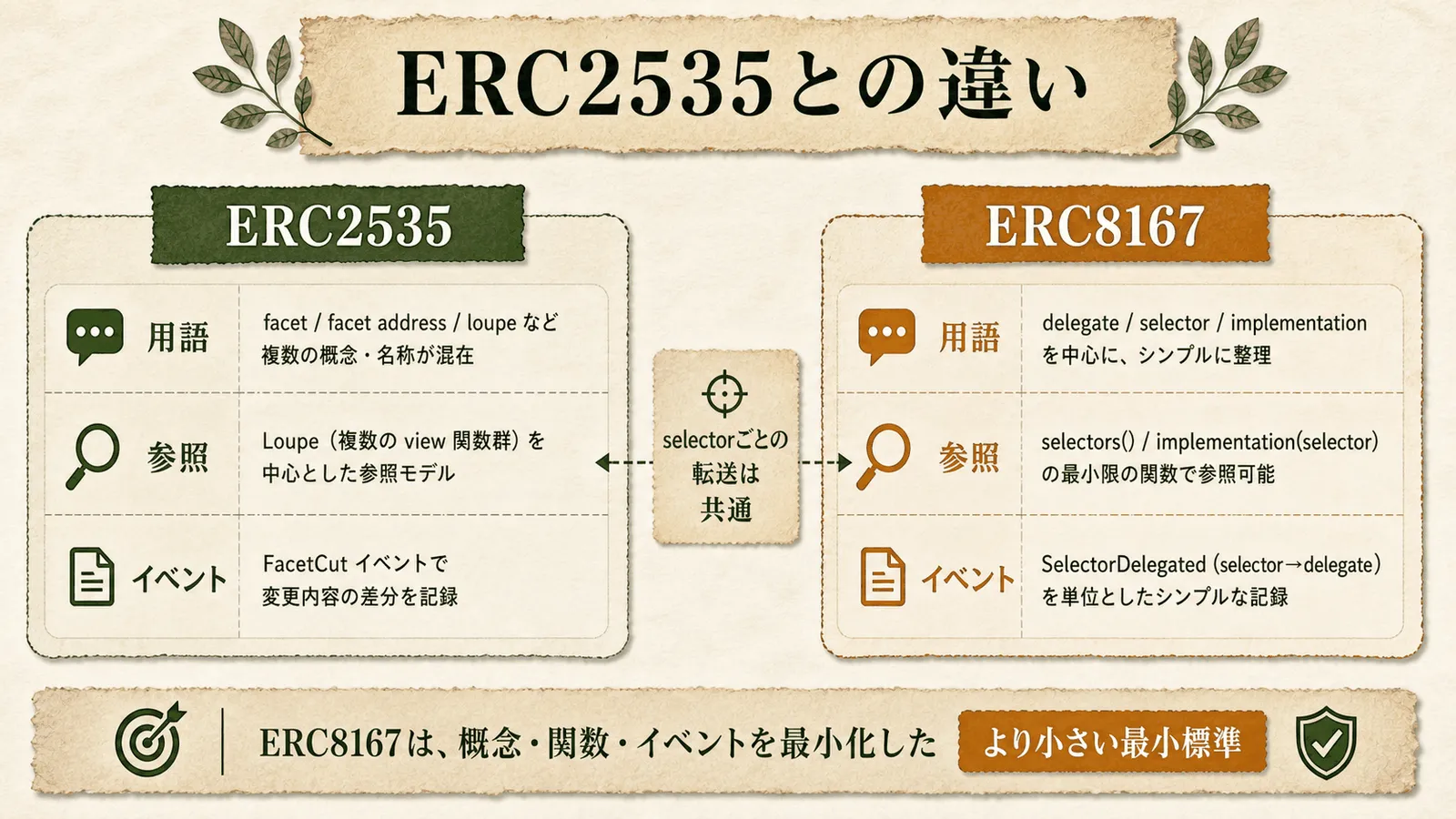 ERC2535 との違い